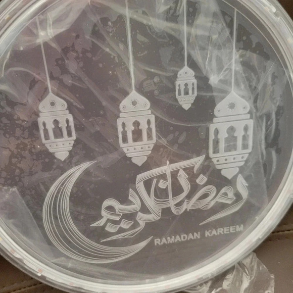 NIB 3D LED Ramadan Kareem Festival Decor Hanging Light Moon Lantern - Picture 7 of 7